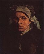Vincent Van Gogh, Head of a Peasant Woman with White Cap (nn04)